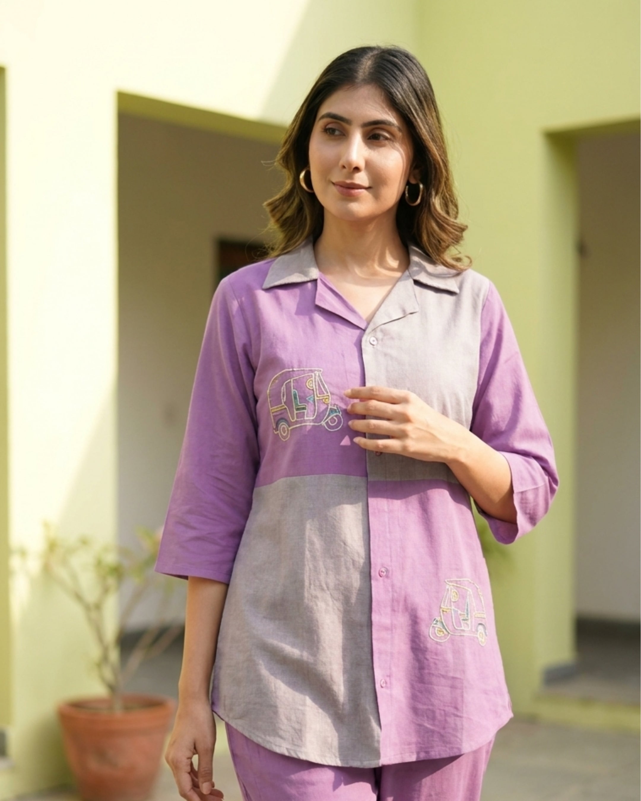 Lavender Designer Co-Ord Set