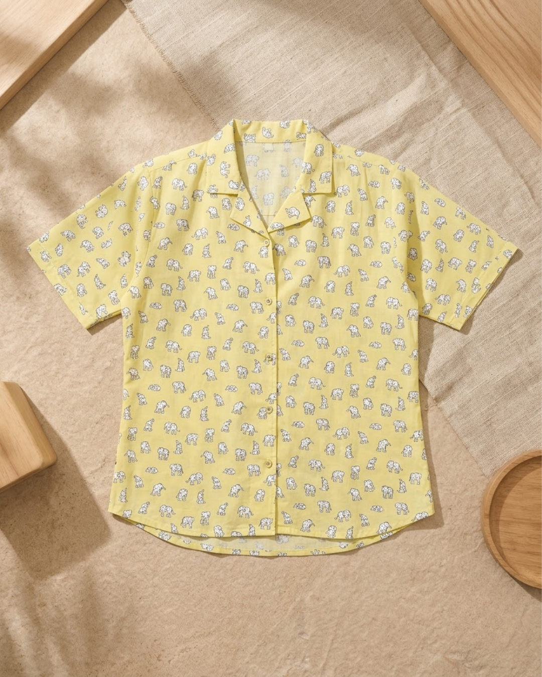 Casual Short Sleeve Animal Motif Top