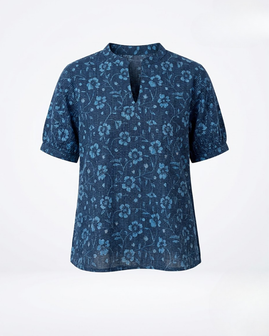 Women’s V‑Neck Short Sleeve Top
